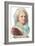 Portrait of Martha Washington-null-Framed Art Print