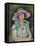 Portrait of Marthe Lebasque in a Purple Hat, 1925-26-Henri Lebasque-Framed Premier Image Canvas