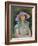 Portrait of Marthe Lebasque in a Purple Hat, 1925-26-Henri Lebasque-Framed Giclee Print