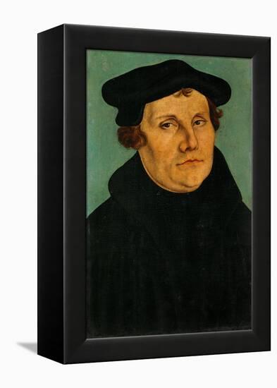 Portrait of Martin Luther, 1529-Lucas Cranach the Elder-Framed Premier Image Canvas