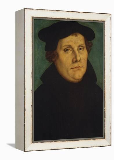 Portrait of Martin Luther as Professor-Lucas Cranach the Elder-Framed Premier Image Canvas