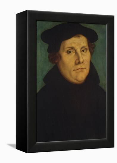 Portrait of Martin Luther as Professor-Lucas Cranach the Elder-Framed Premier Image Canvas