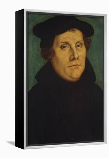 Portrait of Martin Luther as Professor-Lucas Cranach the Elder-Framed Premier Image Canvas