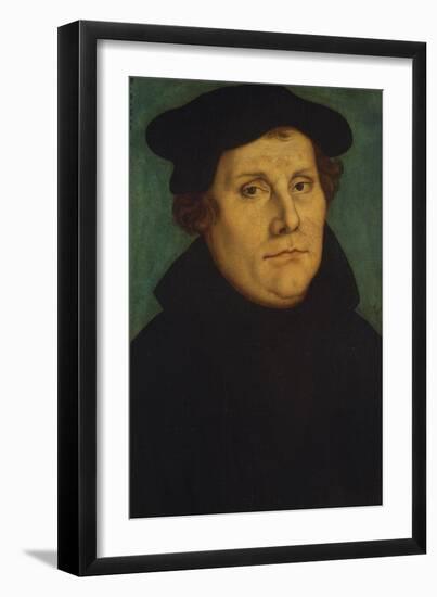 Portrait of Martin Luther as Professor-Lucas Cranach the Elder-Framed Giclee Print