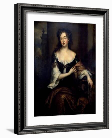 Portrait of Mary Butler, Duchess of Devonshire-Willem Wissing-Framed Giclee Print