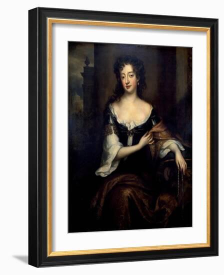 Portrait of Mary Butler, Duchess of Devonshire-Willem Wissing-Framed Giclee Print