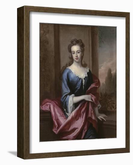 Portrait of Mary Calverley, Lady Sherard, C.1696-Godfrey Kneller-Framed Giclee Print