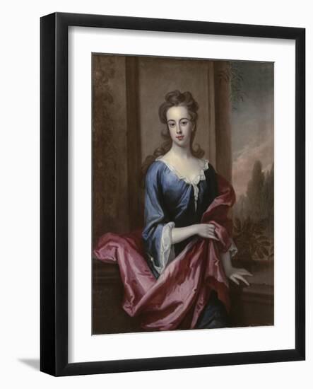 Portrait of Mary Calverley, Lady Sherard, C.1696-Godfrey Kneller-Framed Giclee Print