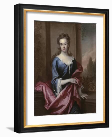 Portrait of Mary Calverley, Lady Sherard, C.1696-Godfrey Kneller-Framed Giclee Print