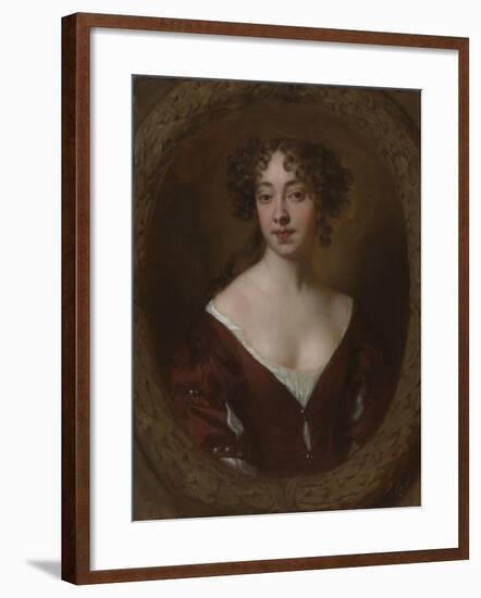 Portrait of Mary Farrington (Née Smith), C.1675-Sir Peter Lely-Framed Giclee Print