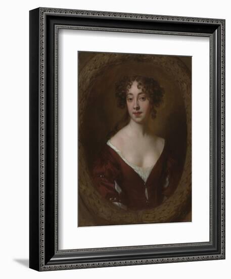 Portrait of Mary Farrington (Née Smith), C.1675-Sir Peter Lely-Framed Giclee Print