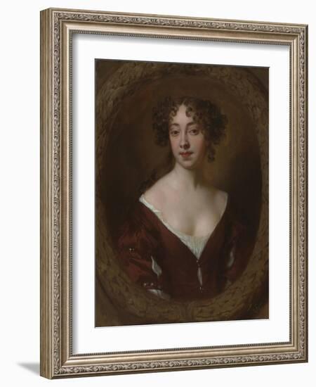 Portrait of Mary Farrington (Née Smith), C.1675-Sir Peter Lely-Framed Giclee Print