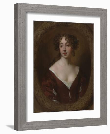 Portrait of Mary Farrington (Née Smith), C.1675-Sir Peter Lely-Framed Giclee Print