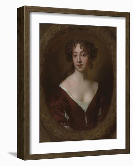 Portrait of Mary Farrington (Née Smith), C.1675-Sir Peter Lely-Framed Giclee Print