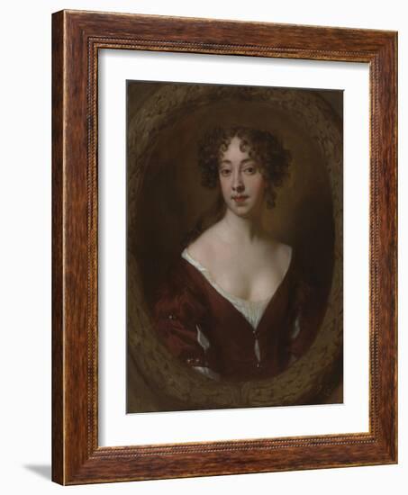 Portrait of Mary Farrington (Née Smith), C.1675-Sir Peter Lely-Framed Giclee Print