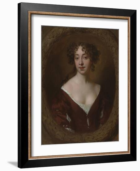 Portrait of Mary Farrington (Née Smith), C.1675-Sir Peter Lely-Framed Giclee Print