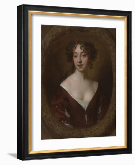 Portrait of Mary Farrington (Née Smith), C.1675-Sir Peter Lely-Framed Giclee Print