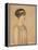 Portrait of Mary in Greek Costume. 1910-Franz von Stuck-Framed Premier Image Canvas