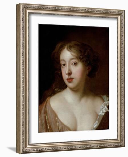 Portrait of Mary 'Moll' Davies (Fl.1663-69)-Sir Peter Lely-Framed Giclee Print