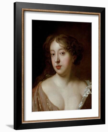 Portrait of Mary 'Moll' Davies (Fl.1663-69)-Sir Peter Lely-Framed Giclee Print