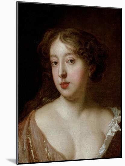 Portrait of Mary 'Moll' Davies (Fl.1663-69)-Sir Peter Lely-Mounted Giclee Print