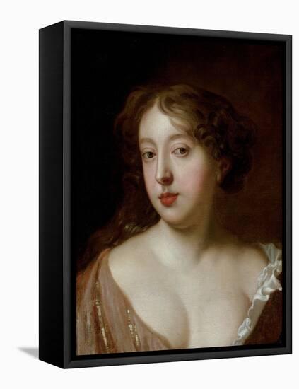Portrait of Mary 'Moll' Davies (Fl.1663-69)-Sir Peter Lely-Framed Premier Image Canvas