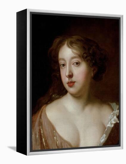 Portrait of Mary 'Moll' Davies (Fl.1663-69)-Sir Peter Lely-Framed Premier Image Canvas