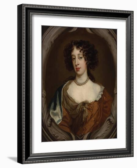 Portrait of Mary of Modena, Duchess of York-Sir Peter Lely-Framed Giclee Print