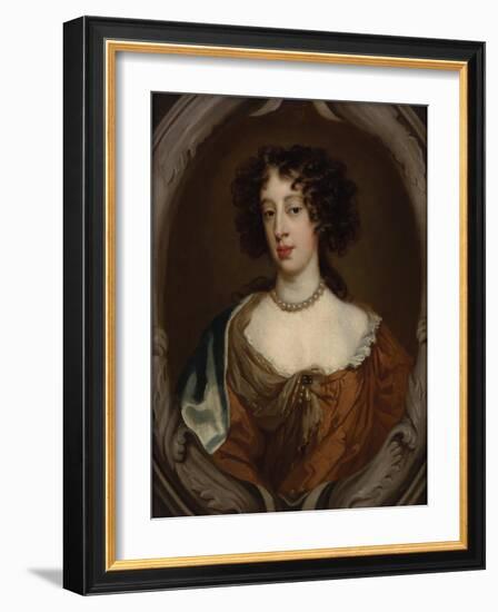 Portrait of Mary of Modena, Duchess of York-Sir Peter Lely-Framed Giclee Print