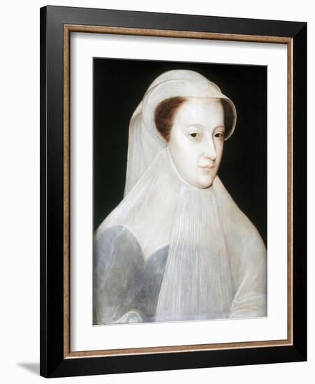 Portrait of Mary, Queen of Scots-Francois Clouet-Framed Giclee Print