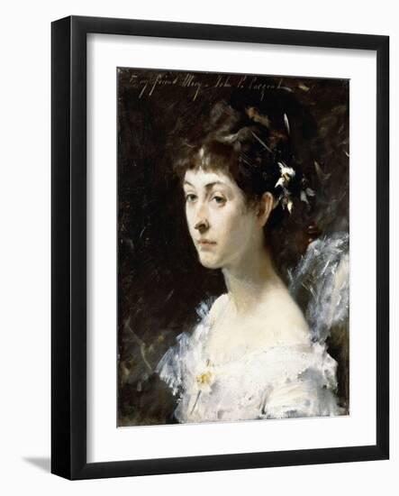 Portrait of Mary Turner Austin, C.1878-John Singer Sargent-Framed Giclee Print