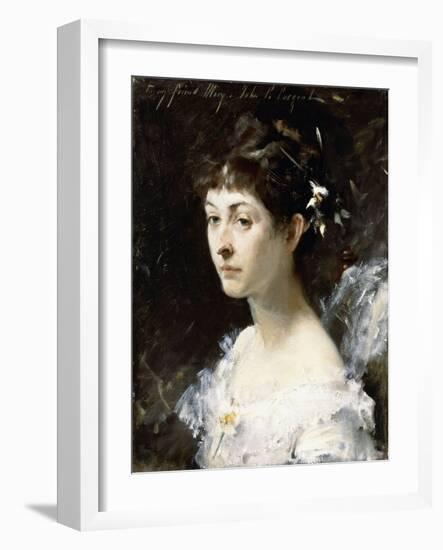 Portrait of Mary Turner Austin, C.1878-John Singer Sargent-Framed Giclee Print