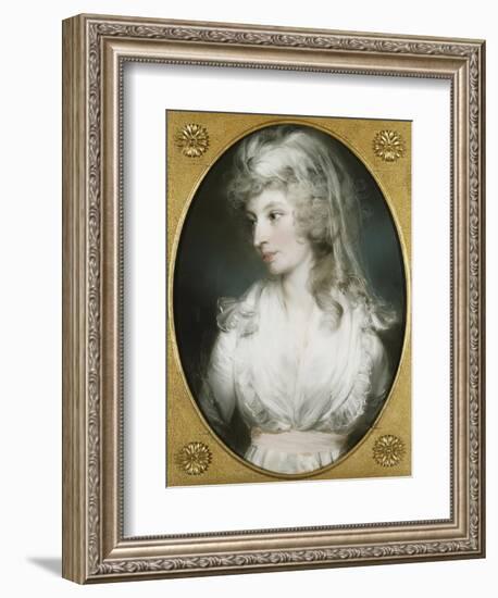 Portrait of Mary Wood-John Russell-Framed Giclee Print