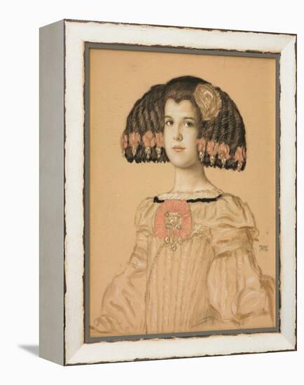 Portrait of Mary-Franz von Stuck-Framed Premier Image Canvas
