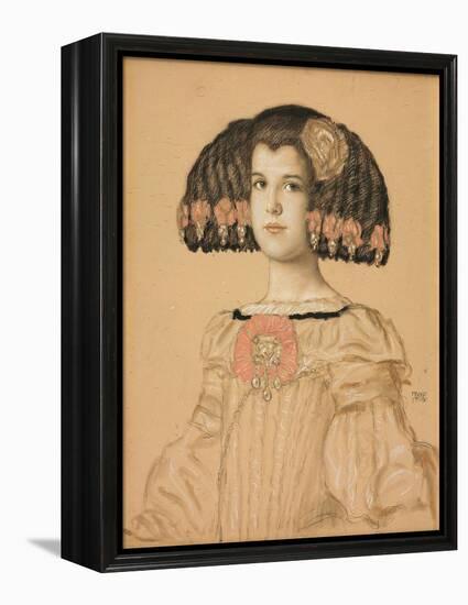 Portrait of Mary-Franz von Stuck-Framed Premier Image Canvas