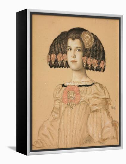 Portrait of Mary-Franz von Stuck-Framed Premier Image Canvas