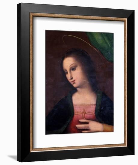 Portrait of Mary-A. Piccinelli-Framed Giclee Print