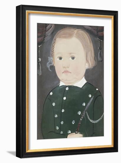 Portrait of Master Woods, c.1840-William Matthew Prior-Framed Giclee Print