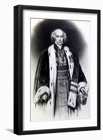 Portrait of Matheo Jose Bonaventure Orfila-null-Framed Giclee Print