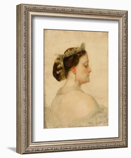 Portrait of Mathilde Bonaparte (1820-190), Princesse Française-Thomas Couture-Framed Giclee Print