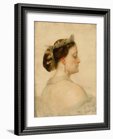 Portrait of Mathilde Bonaparte (1820-190), Princesse Française-Thomas Couture-Framed Giclee Print