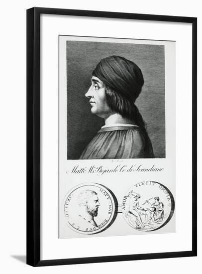 Portrait of Matteo Maria Boiardo-null-Framed Giclee Print