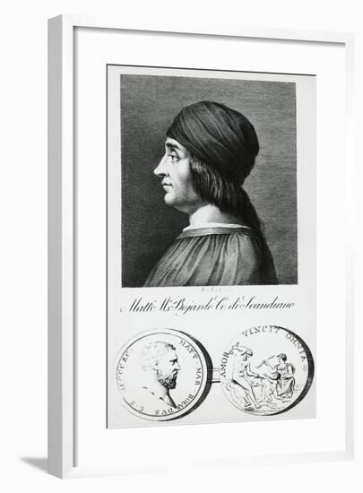 Portrait of Matteo Maria Boiardo-null-Framed Giclee Print