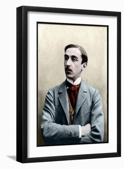 Portrait of Maurice Barres (1862-1923), French novelist, journalist, and socialist politician-French Photographer-Framed Giclee Print