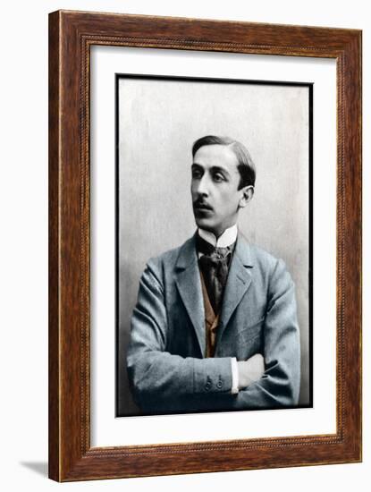 Portrait of Maurice Barres (1862-1923), French novelist, journalist, and socialist politician-French Photographer-Framed Giclee Print