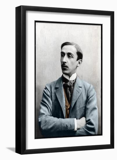 Portrait of Maurice Barres (1862-1923), French novelist, journalist, and socialist politician-French Photographer-Framed Giclee Print