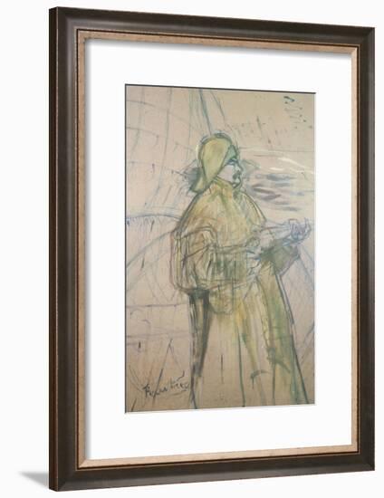 Portrait of Maurice Joyant 1900-Henri de Toulouse-Lautrec-Framed Giclee Print