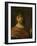 Portrait of Maurice or Moritz, Prince Palatine depicted as Mars, when a boy-Gerrit van Honthorst-Framed Giclee Print