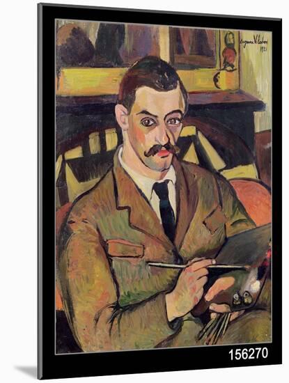 Portrait of Maurice Utrillo-Suzanne Valadon-Mounted Giclee Print