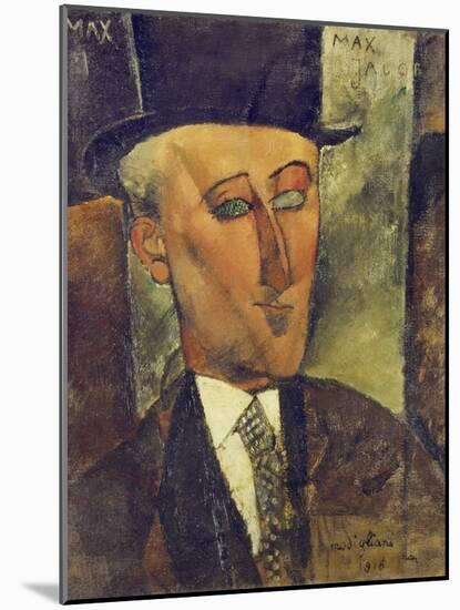 Portrait of Max Jacob, 1916-Amedeo Modigliani-Mounted Giclee Print